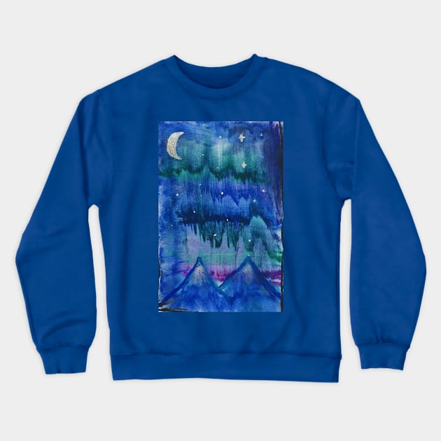 Aurora Beam Crewneck Sweatshirt by Nature's place